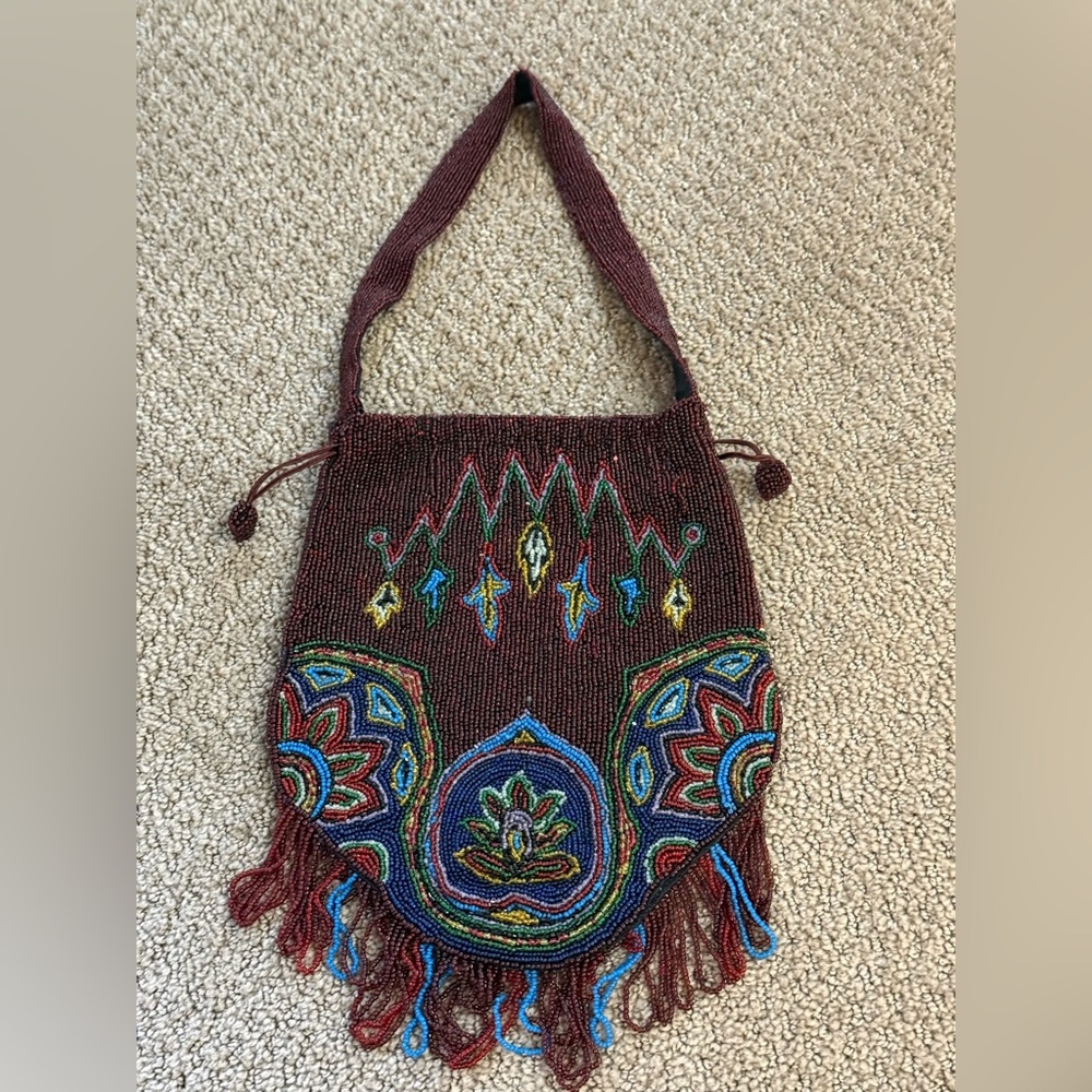 Antique 1920’s? Victorian? Flapper Micro Beaded purse